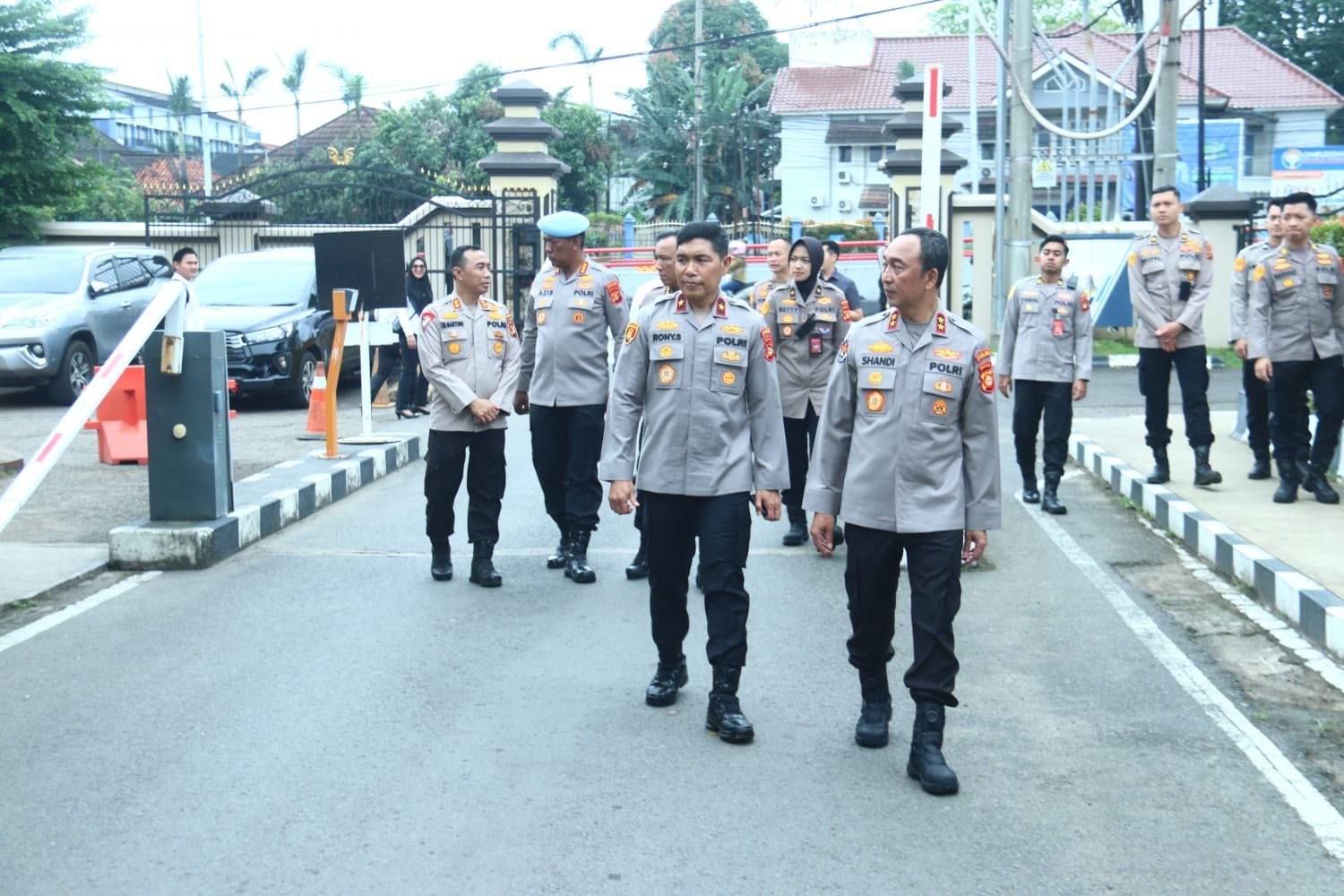 Kapolda Sumsel Tinjau Situasi dan Kondisi Mapolda Sumsel